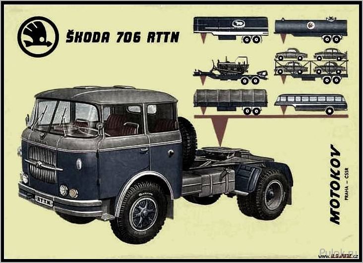 (автовоз, skoda, rttn, особенности, конструкции) Автовоз Skoda 706 RTTN: особенности конструкции, технические характеристики и преимущества на дороге