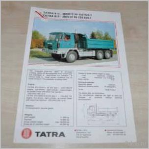 (татра, 1988, года, особенности, конструкции) Татра 815 1988 года: особенности конструкции, технические характеристики и основные модификации