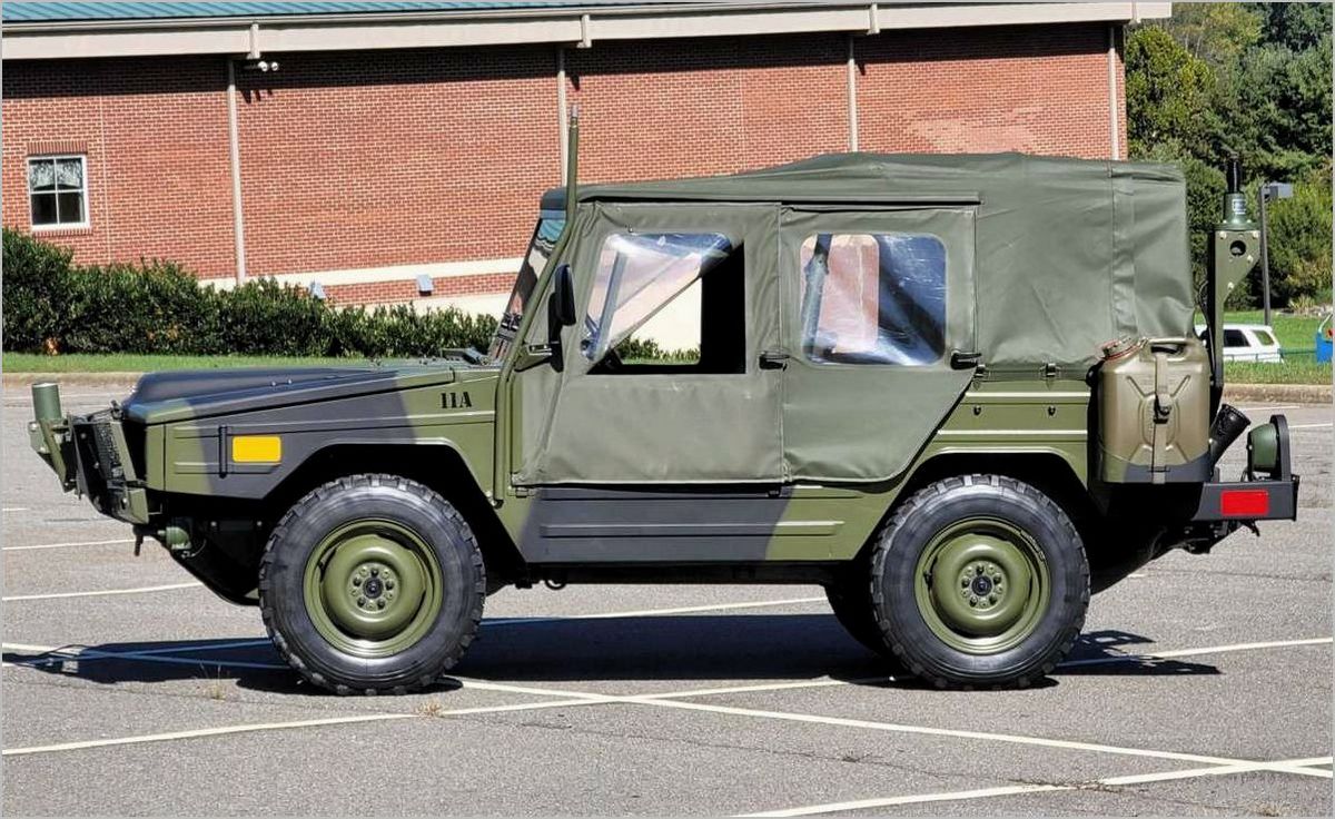 (история, volkswagen, iltis, type, модель) История Volkswagen Iltis Type 183: модель 1976 — 1988 годов выпуска