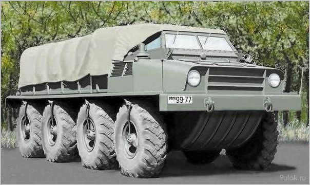 (зис-э134, история, создания, первого, вездехода) ЗИС-Э134: история создания первого вездехода СКБ ЗИЛ