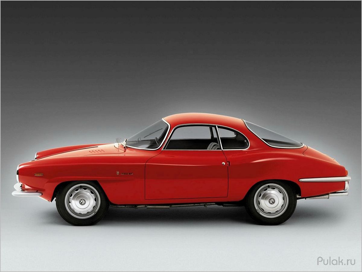 Alfa Romeo Giulietta Sprint Speciale Bertone (1957 — 1966): история создания и технические особенности