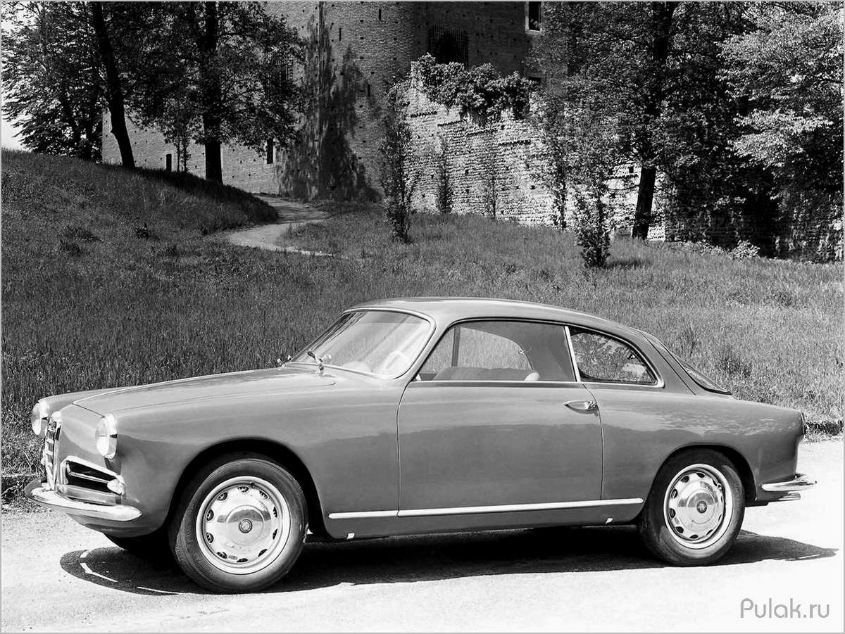 Alfa Romeo Giulietta Sprint Speciale Bertone (1957 — 1966): история создания и технические особенности