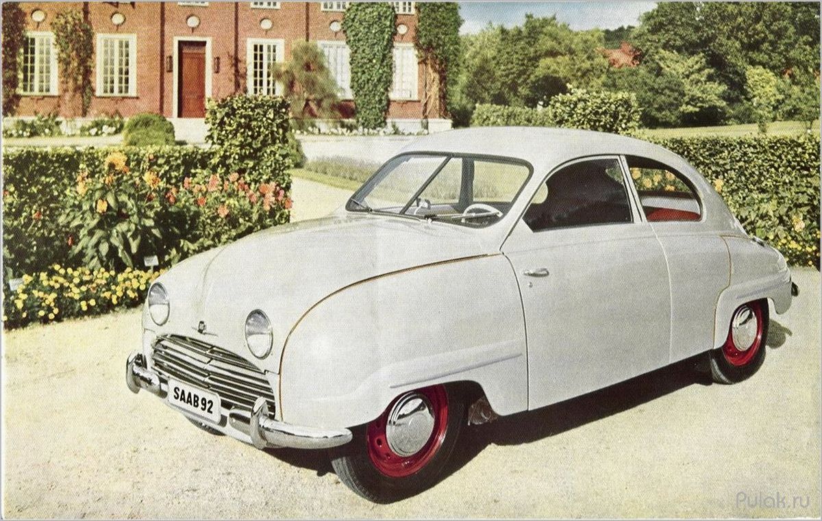(saab, первый, легендарного, бренда, мировому) SAAB 92 — первый шаг легендарного бренда к мировому успеху