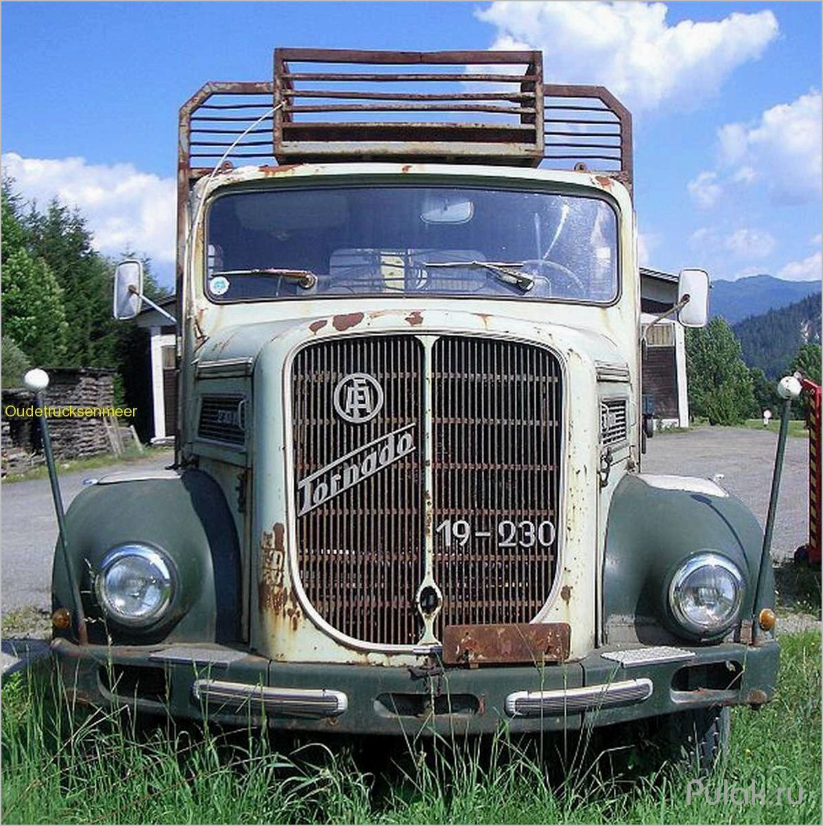 (сидельный, тягач, austro, fiat, характеристики) Сидельный тягач Austro FIAT 745: характеристики, особенности и история создания