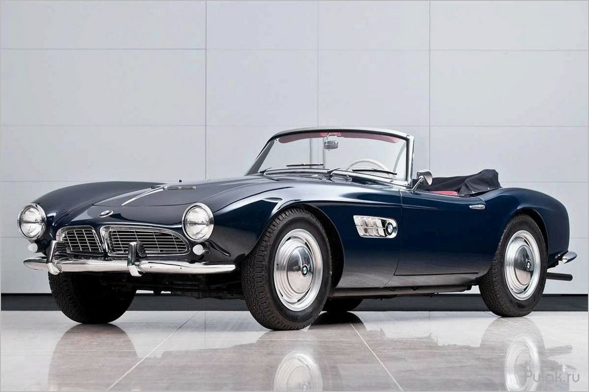 Легендарный BMW 507 (1955 — 1959): история создания, технические характеристики и особенности
