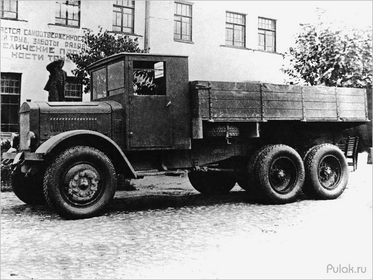 (грузовик, описание, характеристики, цены, россии) Грузовик Я-5: описание, характеристики, цены в России