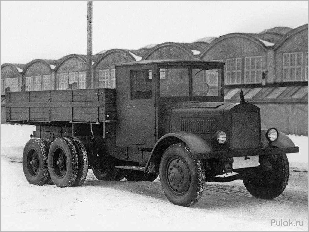 (грузовик, описание, характеристики, цены, россии) Грузовик Я-5: описание, характеристики, цены в России