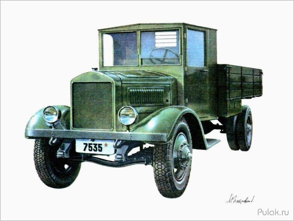 (грузовик, описание, характеристики, цены, россии) Грузовик Я-5: описание, характеристики, цены в России