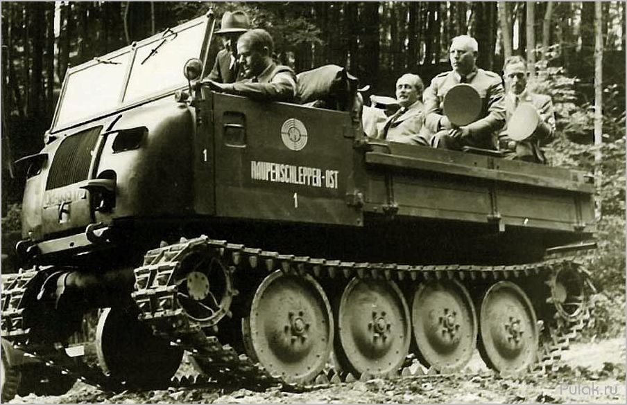 Skoda RSO / Porsche typ 175 (1942 — 1944): история создания и особенности техники