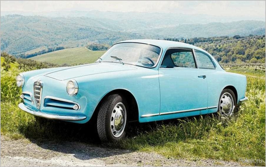 Alfa Romeo Giulietta (1954 — 1965): история создания и особенности модели