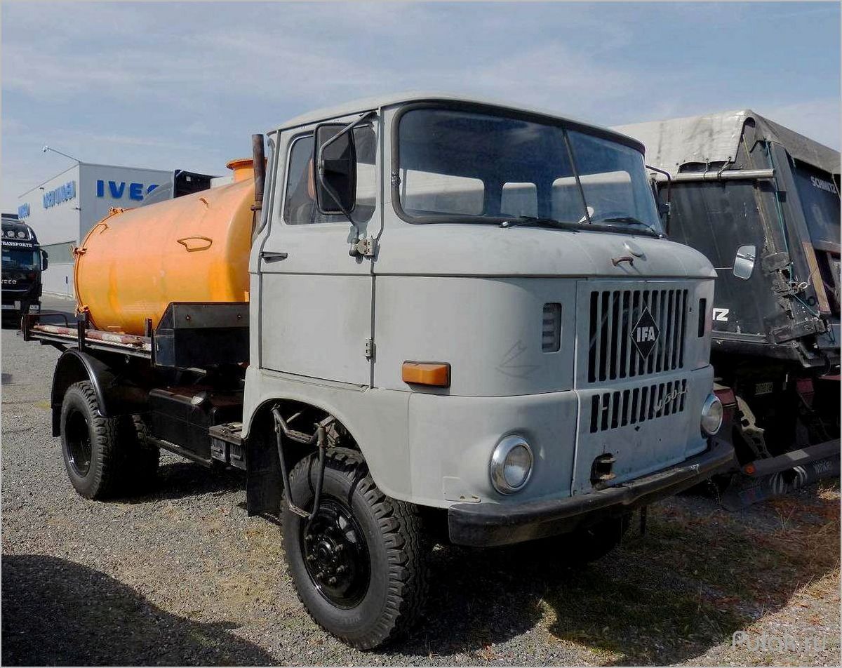 Ассенизационная установка на шасси IFA W50: особенности и преимущества
