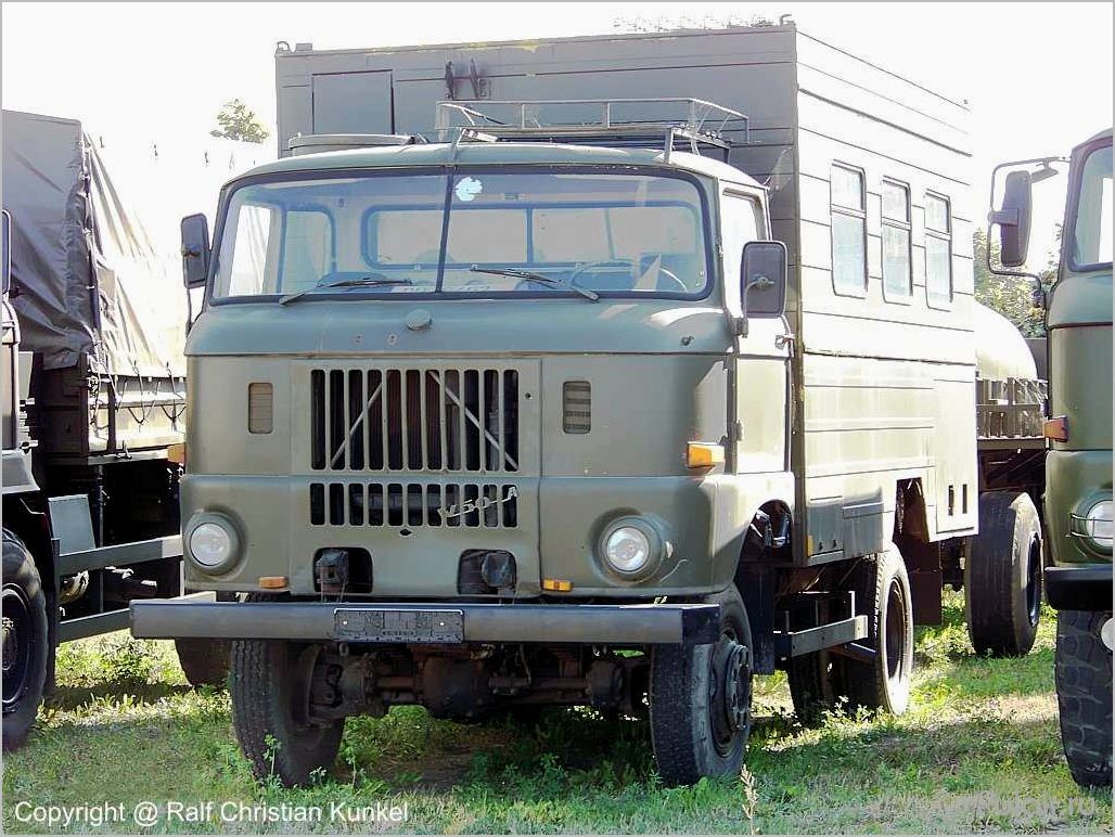 Ассенизационная установка на шасси IFA W50: особенности и преимущества