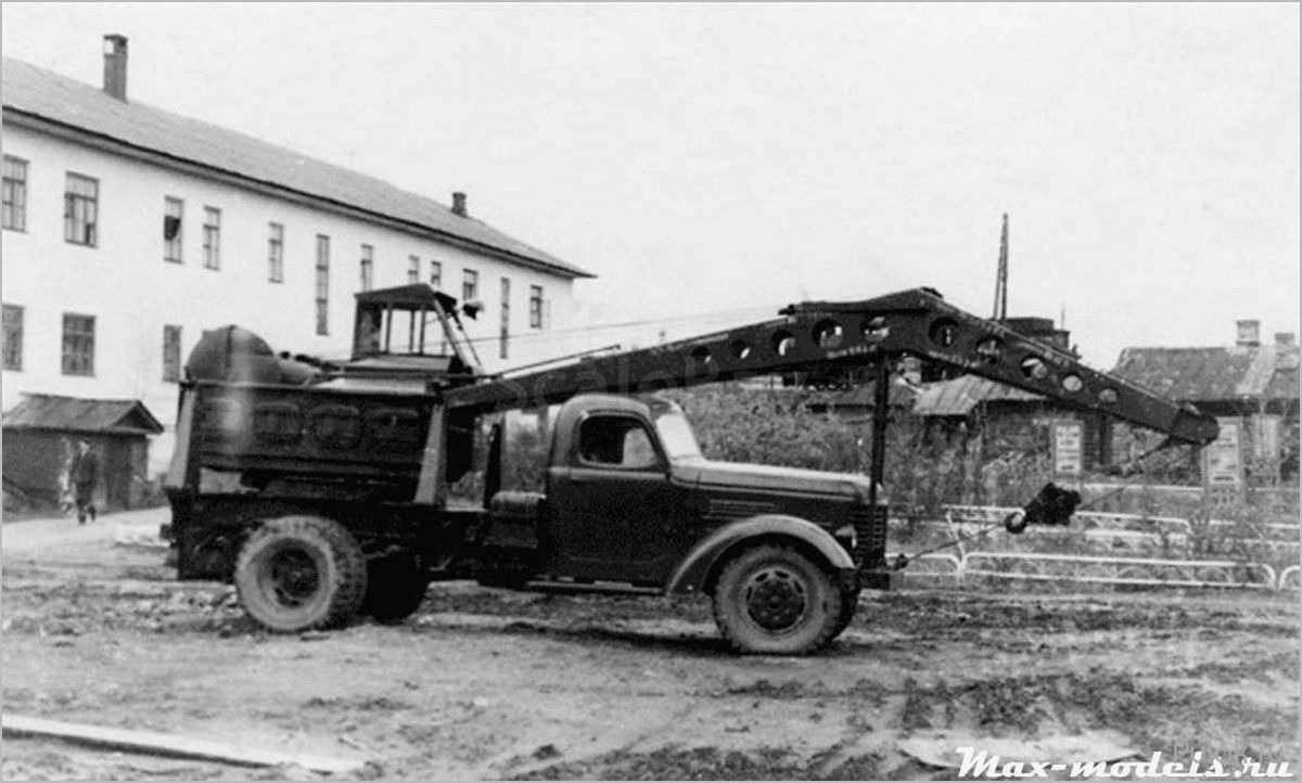 Кран Блейхерт АДК-3 на шасси автомобиля ЗиС-150: особенности, преимущества и эксплуатационные возможности