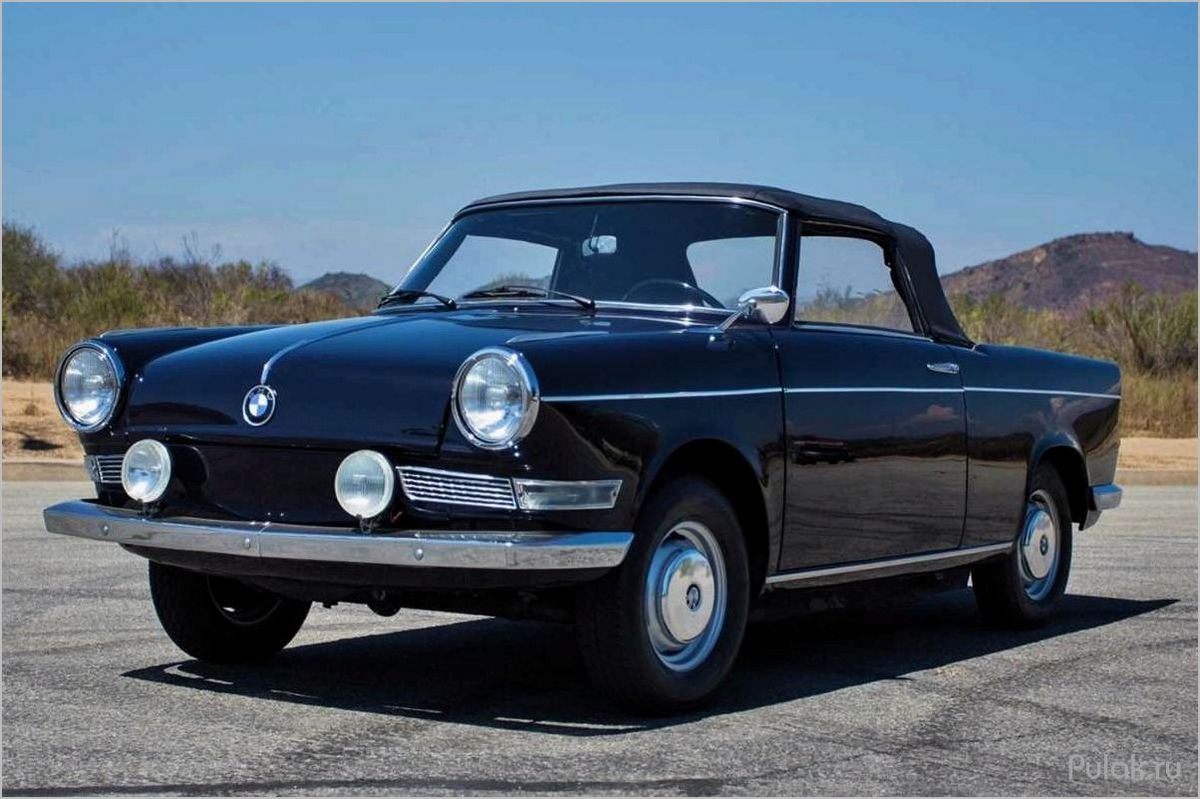 (история, создания, технические, характеристики, особенности) BMW 700: история создания, технические характеристики и особенности