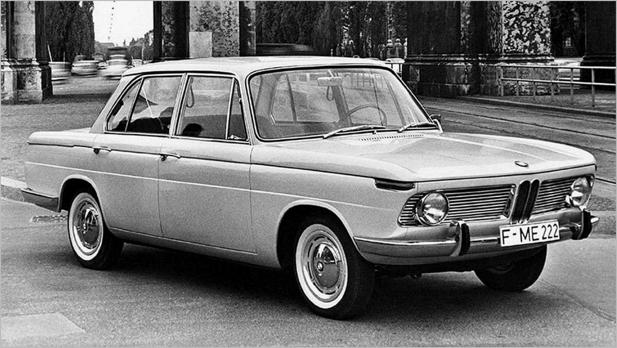 (нойе, классе, 1962, 1972, история) БМВ Нойе Классе (1962 — 1972): история модели и особенности автомобиля