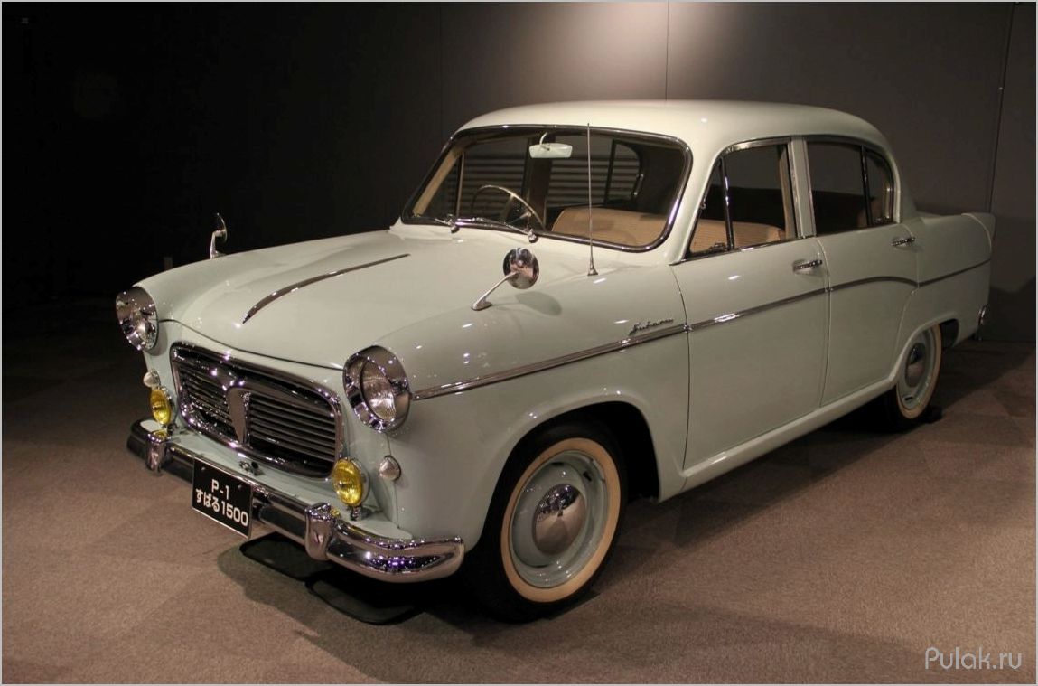 (subaru, 1500, 1954, история, создания) Subaru 1500 (1954): история создания и особенности легендарной японской модели