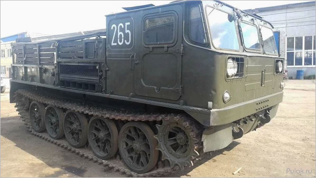 (атс-59г, описание, характеристики, применение, артиллерийского) АТС-59Г: описание, характеристики и применение артиллерийского тягача среднего класса