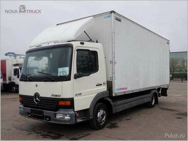 (mercedes-benz, atego, 2004, описание, технические) Mercedes-Benz Atego 2004: описание, технические характеристики, отзывы владельцев