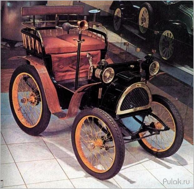Renault Voiturette Type A (1898): история создания, особенности и технические характеристики