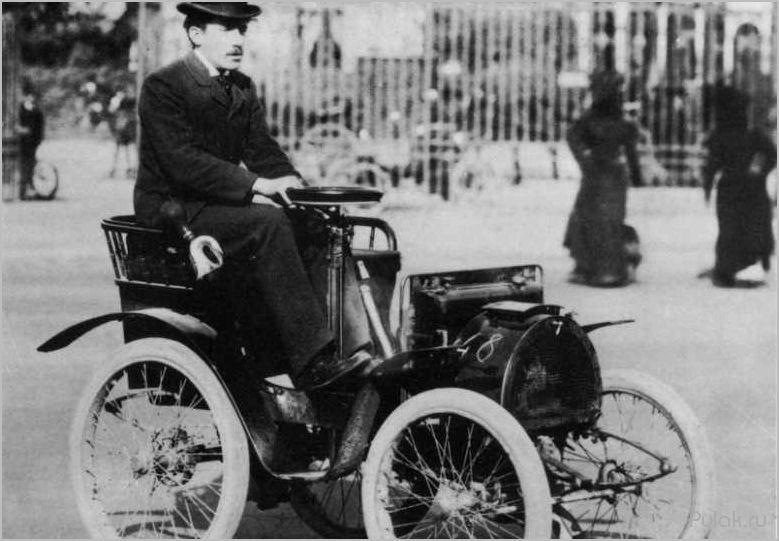 Renault Voiturette Type A (1898): история создания, особенности и технические характеристики