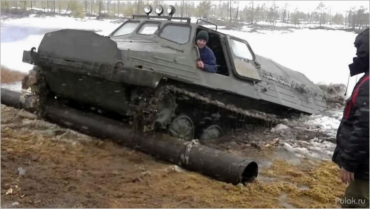 Особенности тяжелого гусеничного транспортет-тягача ГТТ: мощь и универсальность