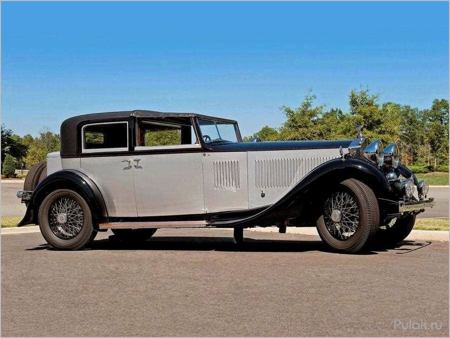 Rolls-Royce Phantom V Sedanca De Ville: роскошный автомобиль для истинных ценителей
