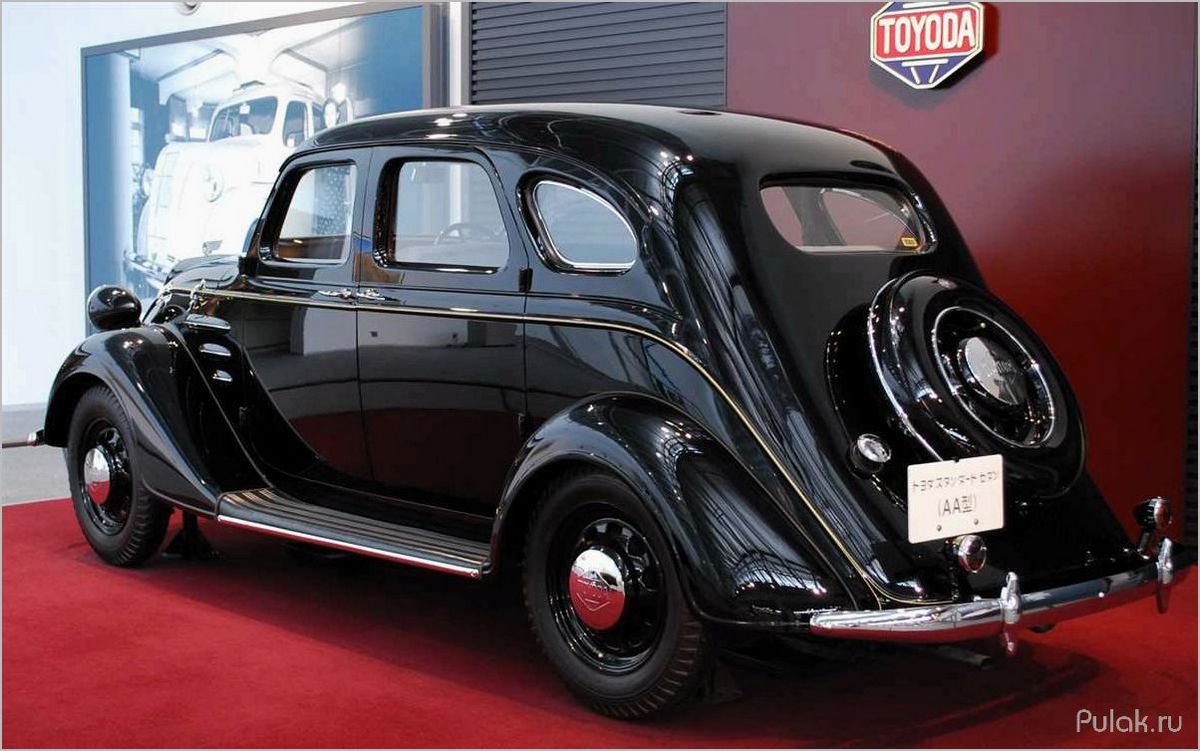 Toyota A1 (1935): история создания и особенности первого автомобиля японского производителя