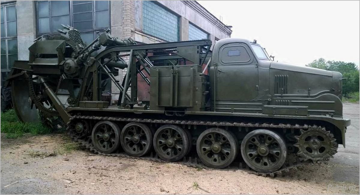 БТМ-3: быстроходная траншейная машина для экономии времени и ресурсов