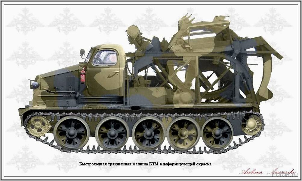 БТМ-3: быстроходная траншейная машина для экономии времени и ресурсов