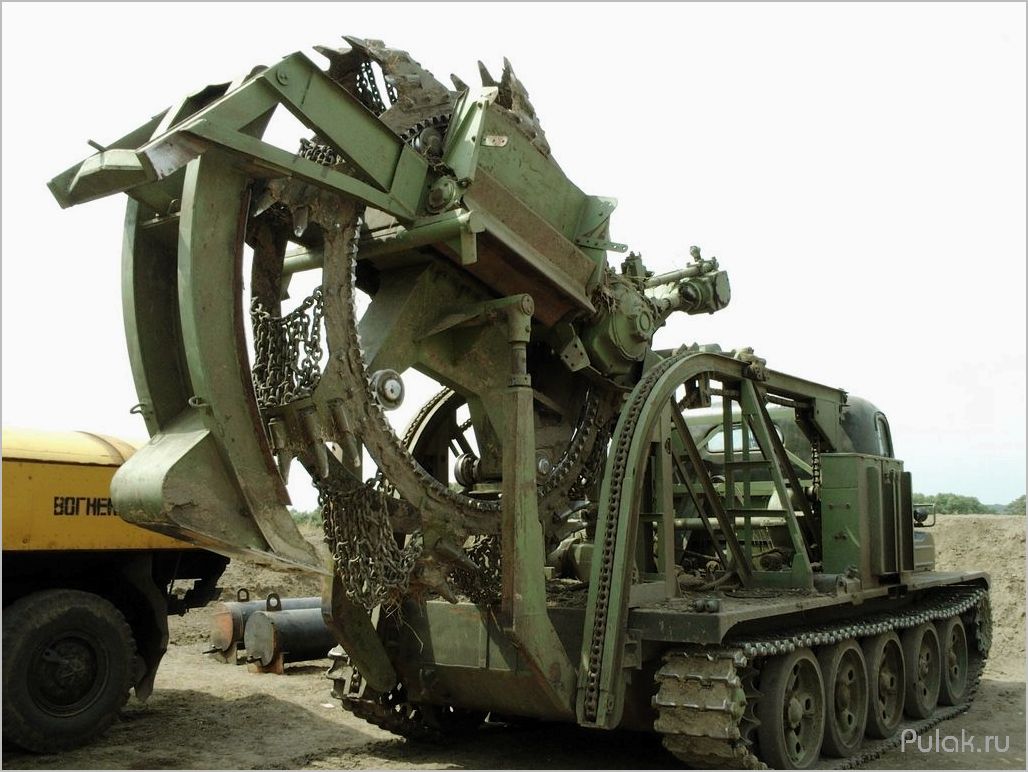 БТМ-3: быстроходная траншейная машина для экономии времени и ресурсов