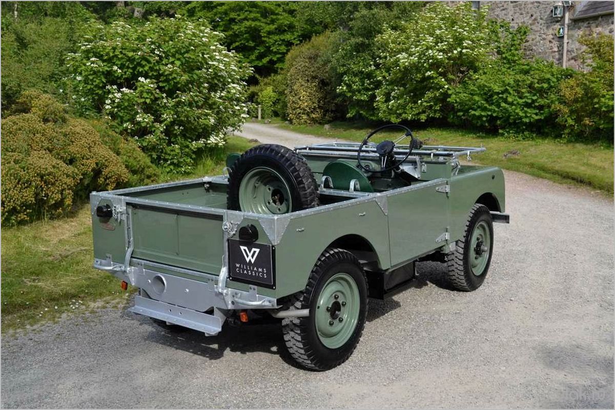 (история, создания, особенности, land, rover) История создания и особенности Land Rover Mk.1 (1948)