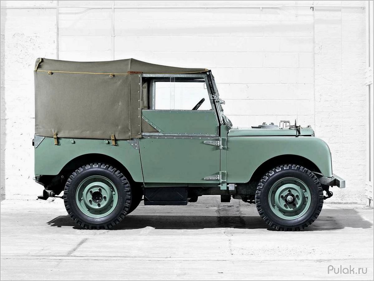 (история, создания, особенности, land, rover) История создания и особенности Land Rover Mk.1 (1948)