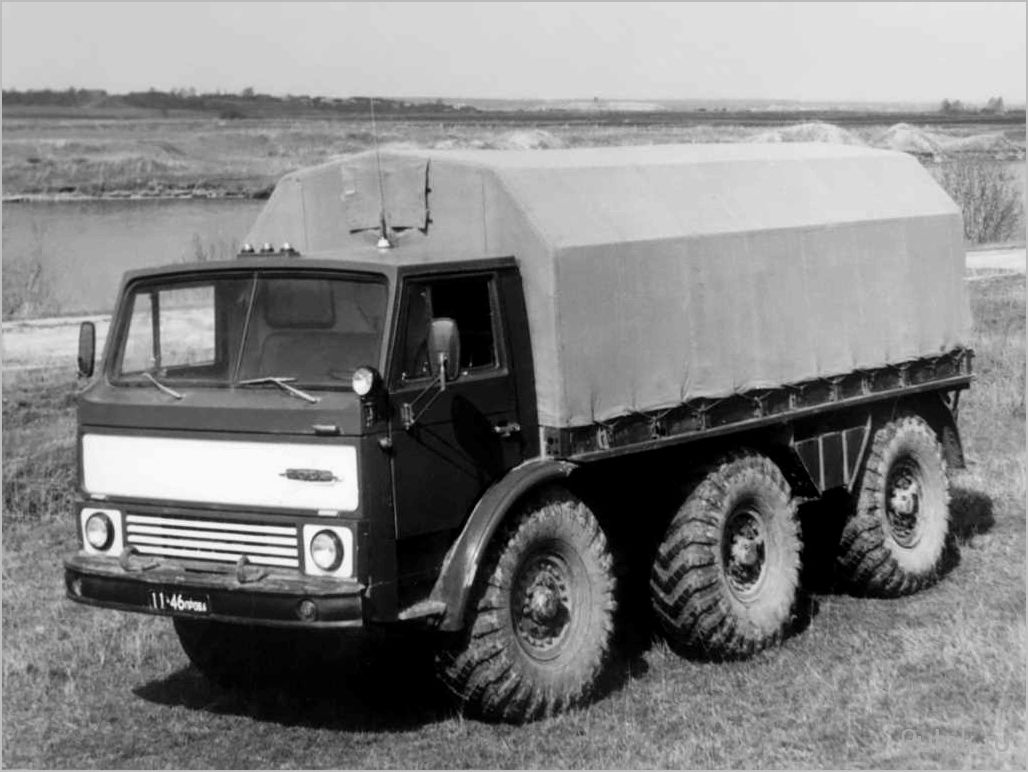 (зил-132, сельского, хозяйства, опытный, грузовик) ЗИЛ-132 РС 6х6 для сельского хозяйства: опытный грузовик с высокой проходимостью