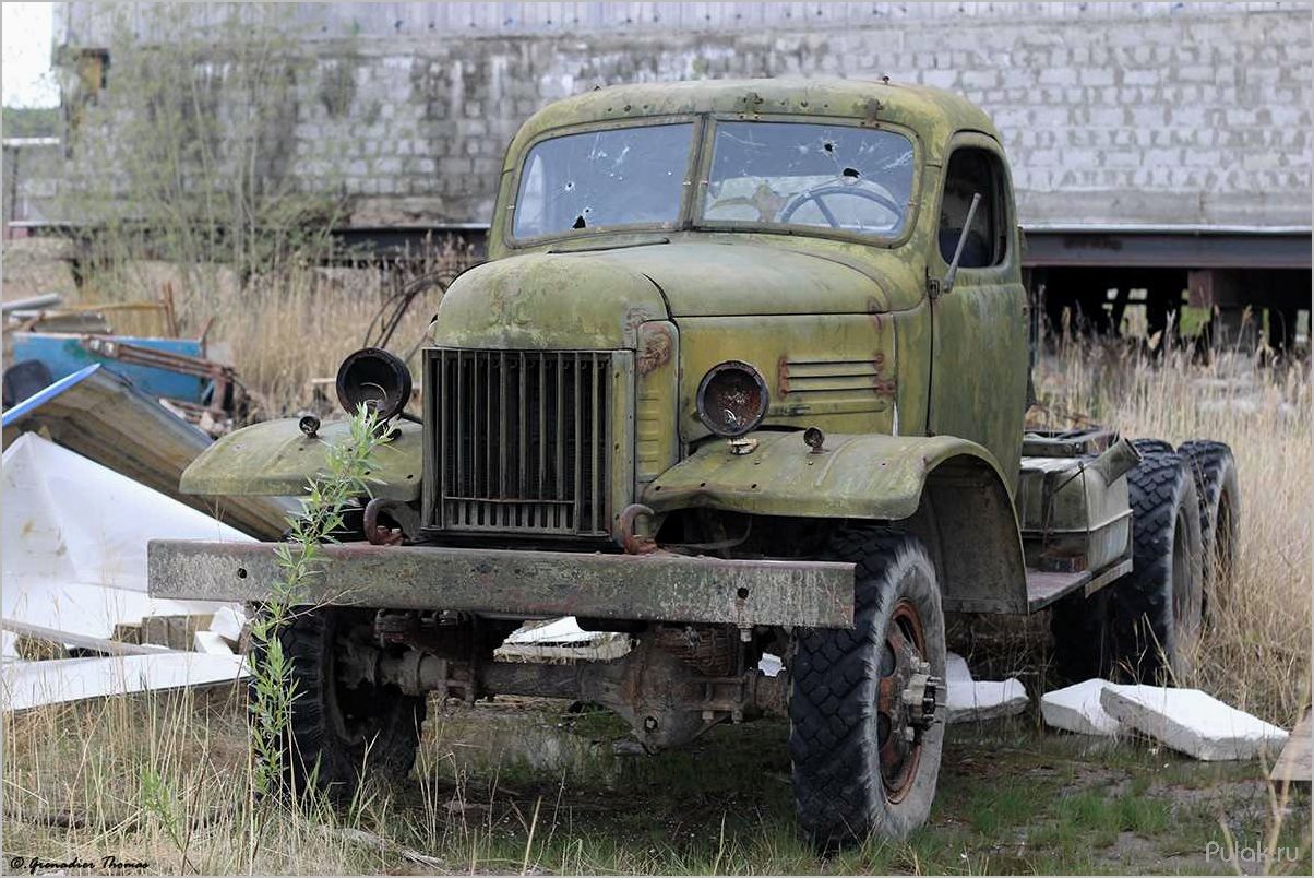 (история, особенности, советского, грузовика, зис-151) История и особенности советского грузовика ЗИС-151