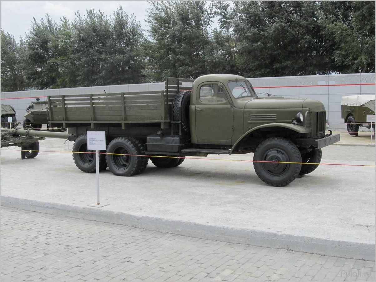 (история, особенности, советского, грузовика, зис-151) История и особенности советского грузовика ЗИС-151