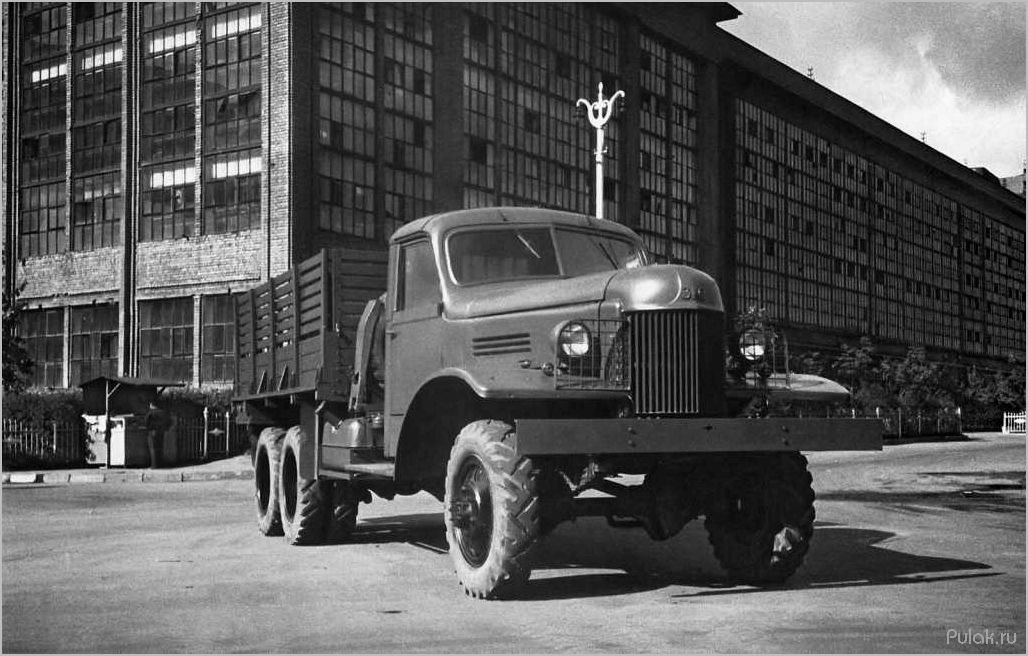 (история, особенности, советского, грузовика, зис-151) История и особенности советского грузовика ЗИС-151