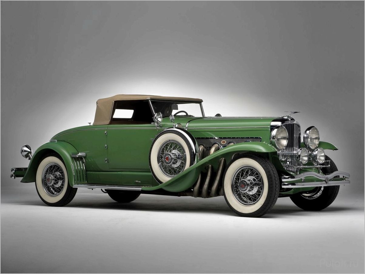 (duesenberg, convertible, coupe, 1929, 1932) Duesenberg J Convertible Coupe SWB 1929-1932: история и особенности легендарного автомобиля