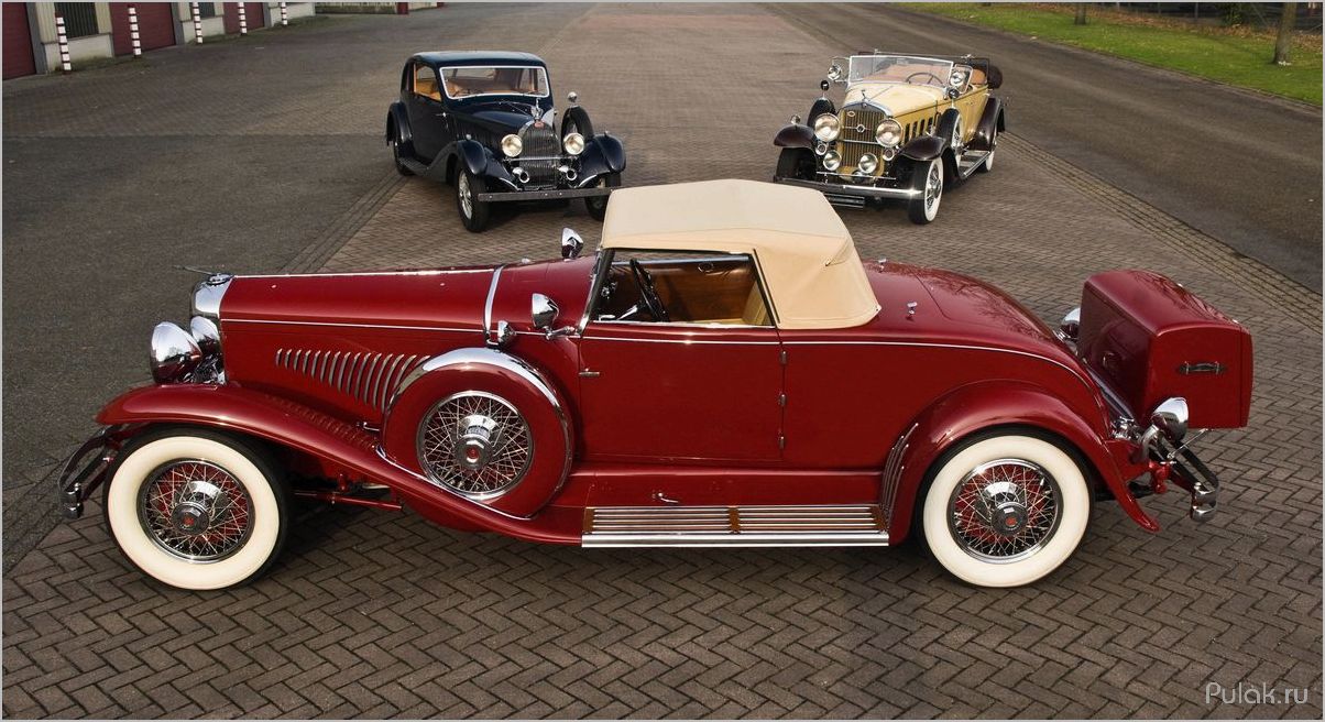 (duesenberg, convertible, coupe, 1929, 1932) Duesenberg J Convertible Coupe SWB 1929-1932: история и особенности легендарного автомобиля