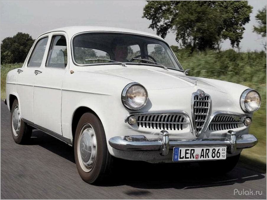 (история, особенности, alfa, romeo, giulietta) История и особенности Alfa Romeo Giulietta 1954 — 1965