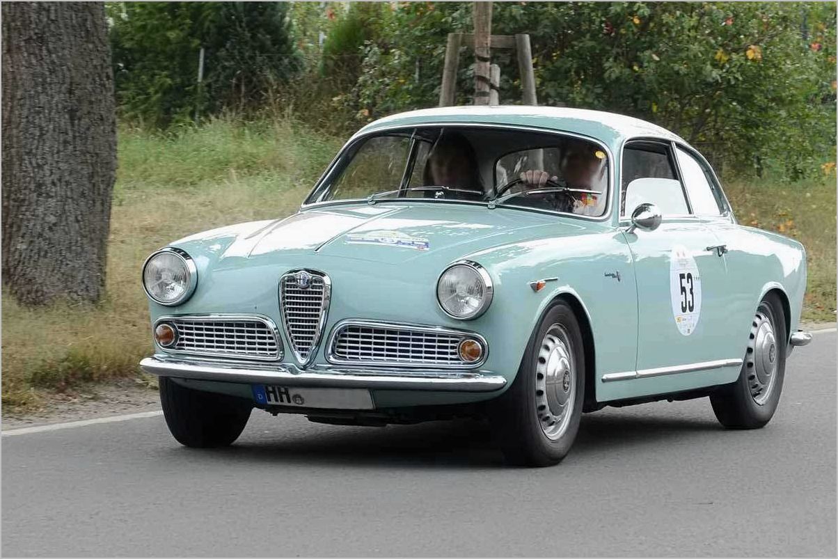 (история, особенности, alfa, romeo, giulietta) История и особенности Alfa Romeo Giulietta 1954 — 1965