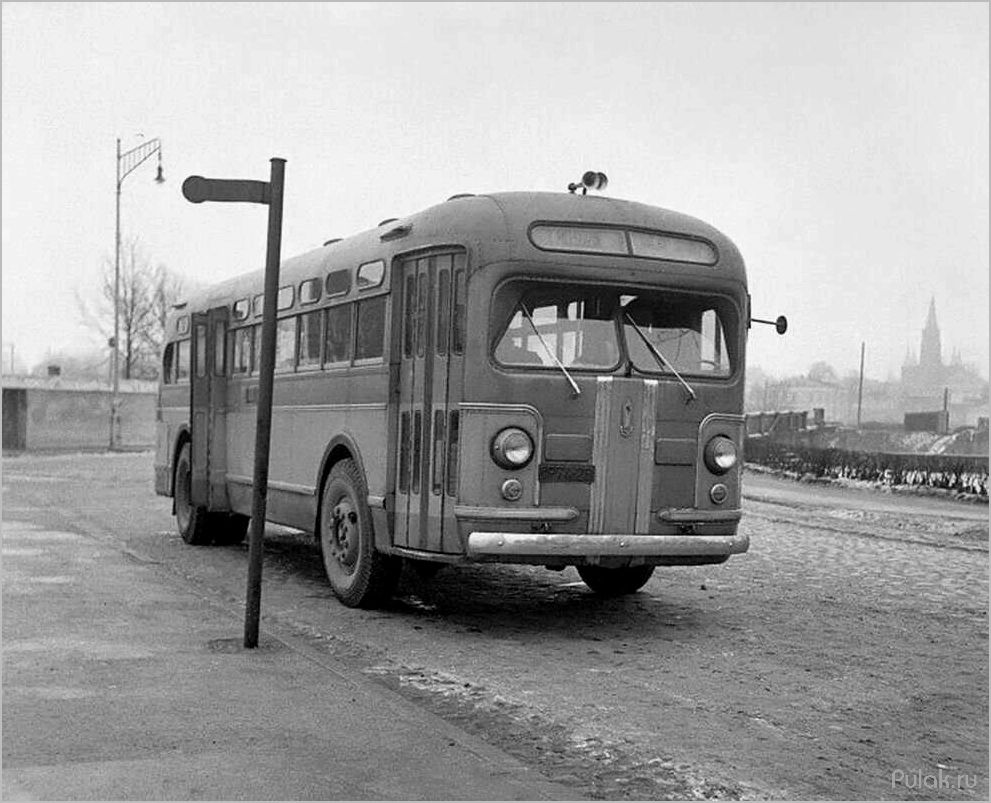 (история, особенности, советского, автобуса, зис-154) История и особенности советского автобуса ЗИС-154