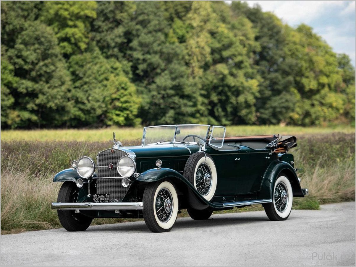 (cadillac, roadster, 1930-1931, эпоха, роскоши) Cadillac V16 Roadster 1930-1931 — эпоха роскоши и мощности