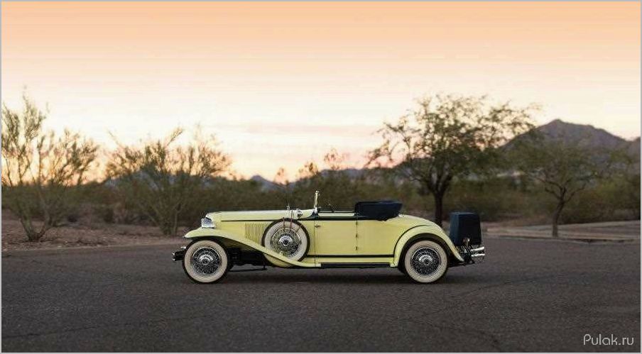 (cord, convertible, 1929, 1932, история) Cord L29 Convertible 1929-1932: история легендарного автомобиля