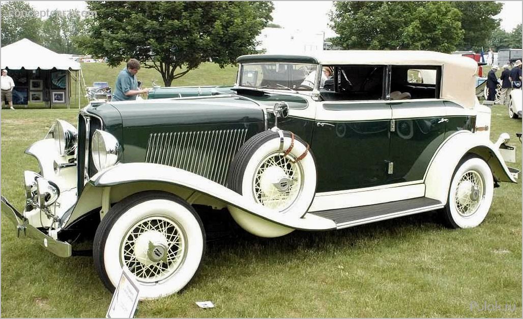 (cord, convertible, 1929, 1932, история) Cord L29 Convertible 1929-1932: история легендарного автомобиля