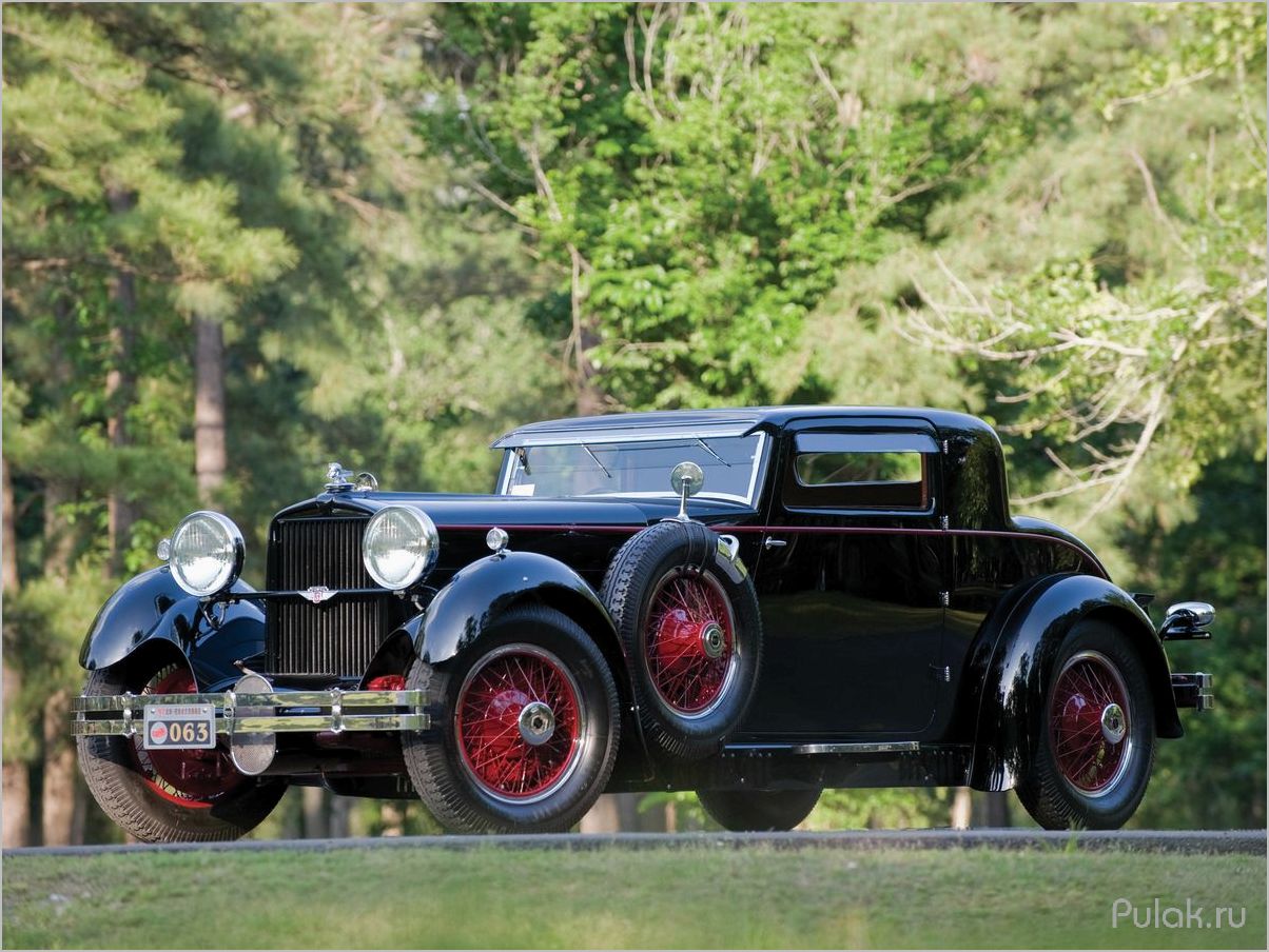 (автомобильная, легенда, 1929, года, stutz) Автомобильная легенда 1929 года Stutz Model M Vertical Eight Town Car