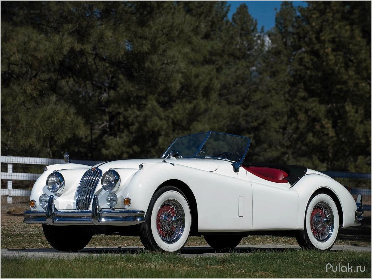 (легендарный, jaguar, xk140, 1954, года) Легендарный Jaguar XK140 1954 года