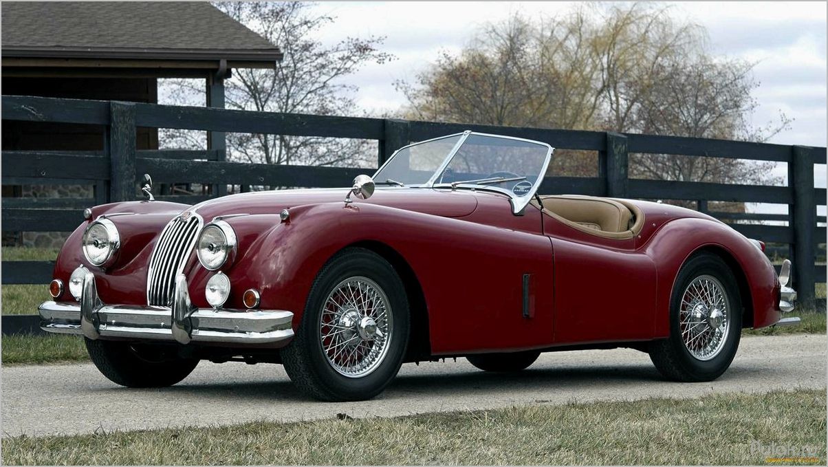 (легендарный, jaguar, xk140, 1954, года) Легендарный Jaguar XK140 1954 года