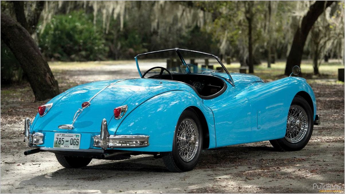 (легендарный, jaguar, xk140, 1954, года) Легендарный Jaguar XK140 1954 года