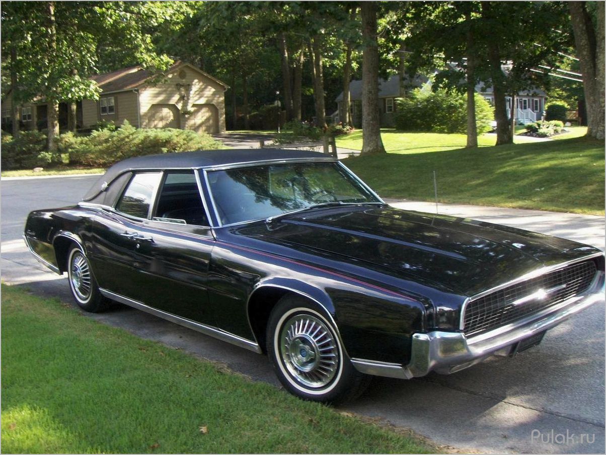 (история, эволюция, легендарного, ford, thunderbird) История и эволюция легендарного Ford Thunderbird