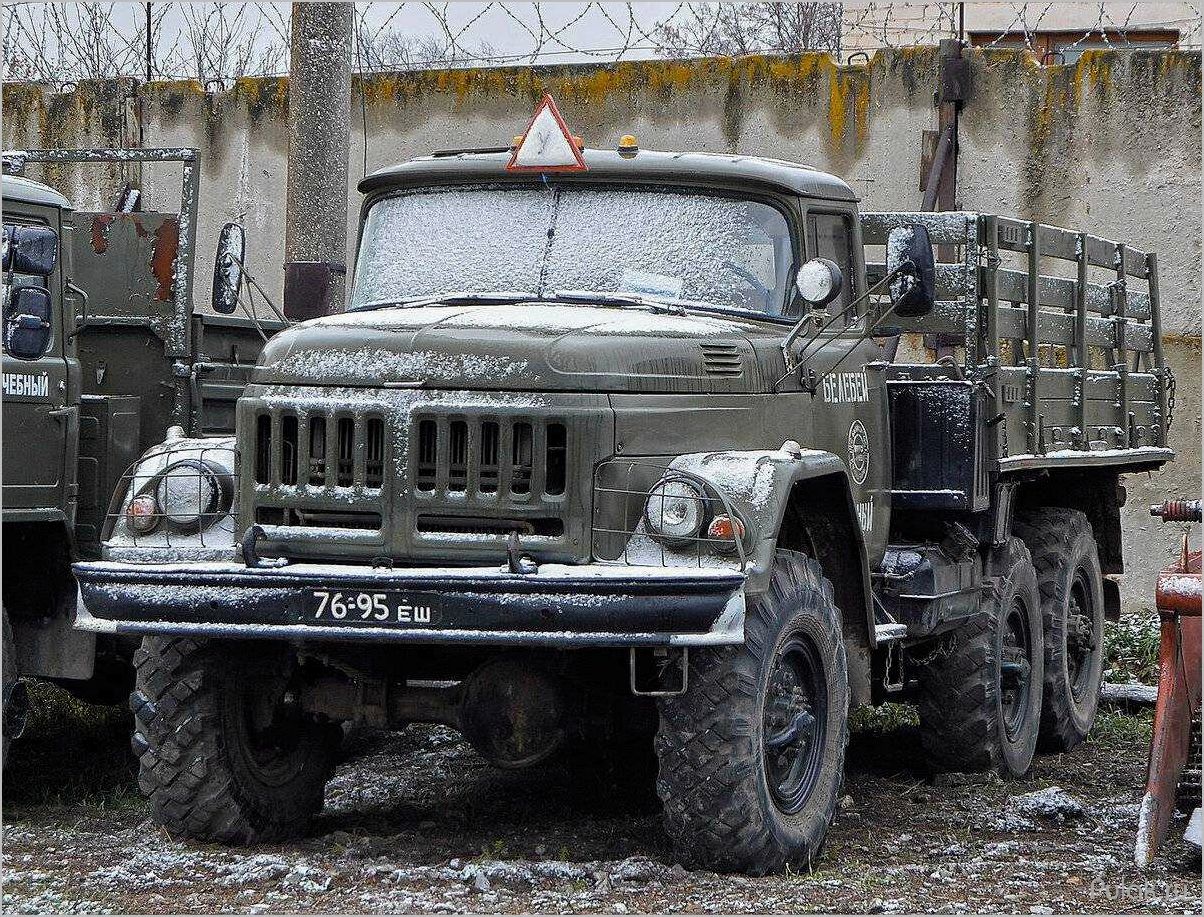 (история, особенности) История и особенности ЗИЛ 131